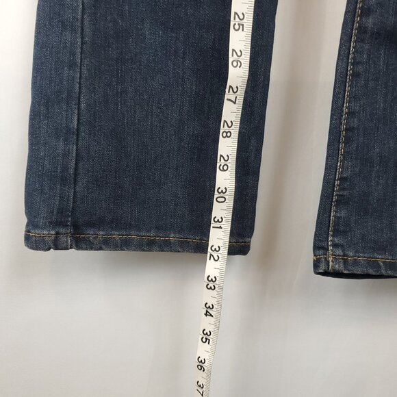 Place Kids Boys Bootcut Sz 8 Husky Denim Dark Wash Jeans - Picture 11 of 15